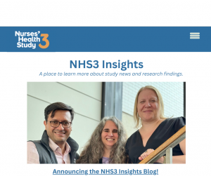 NHS3 Investigators Announcing NHS3 Insights Blog